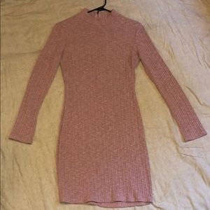 Mauve cotton dress
